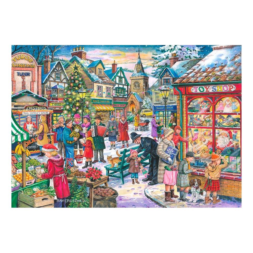 House of Puzzles No.10 Window Shopping BIG Jigsaw Puzzle (500 XL Pieces)