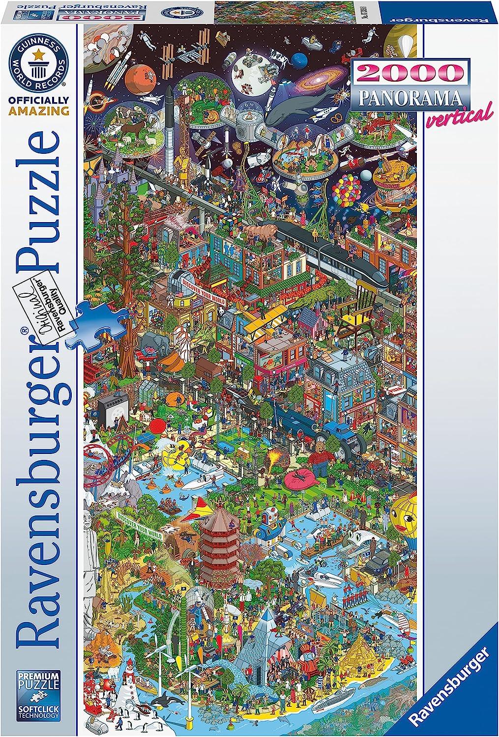Ravensburger Guinness World Records Vertical Panorama Jigsaw Puzzle (2000 Pieces)