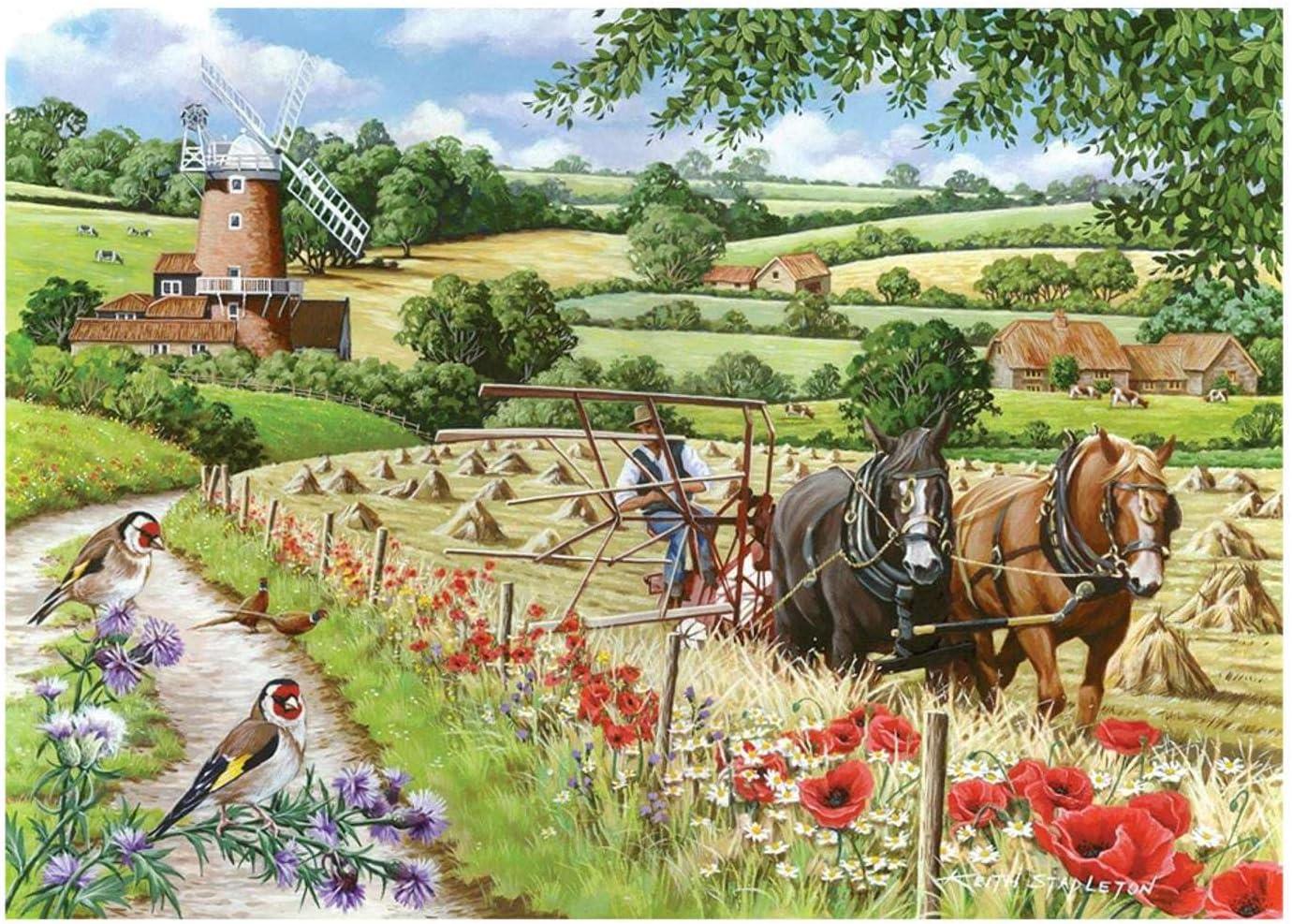 House of Puzzles Windmill Lane Jigsaw Puzzle (Big 500 XL Pieces)