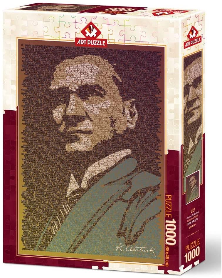 Art Puzzle Ovation By Ataturk Jigsaw Puzzle (1000 Pieces)