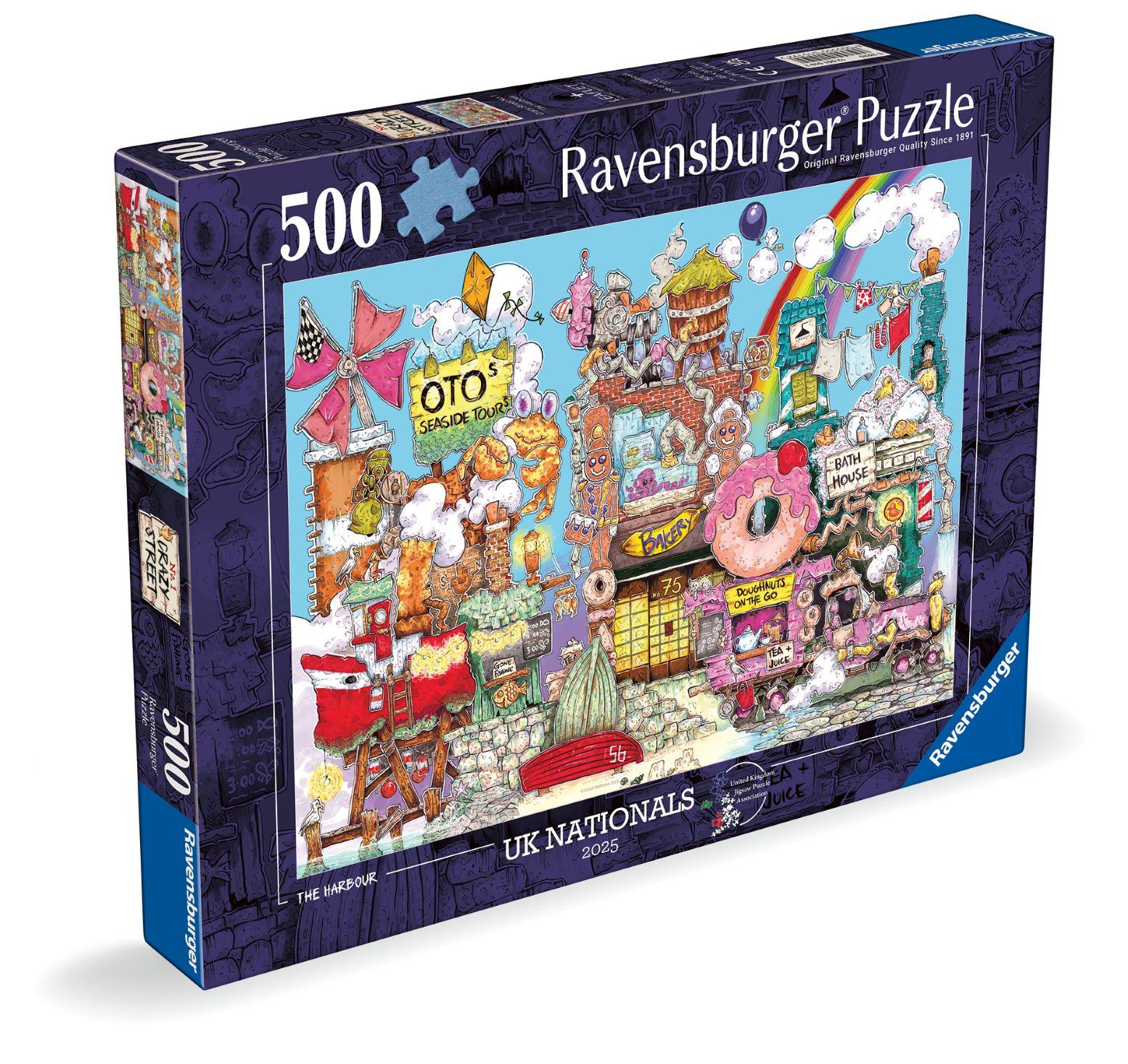 Ravensburger Crazy Street No. 1 The Harbour Jigsaw Puzzle (500