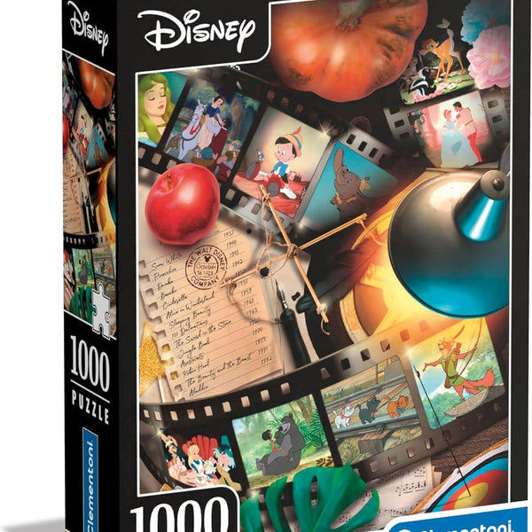 Clementoni Disney 100 Movie Classics Illustrated Jigsaw Puzzle (1000 Pieces)