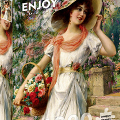 Enjoy Emile Vernon: The Flower Garden Jigsaw Puzzle (1000 Pieces)