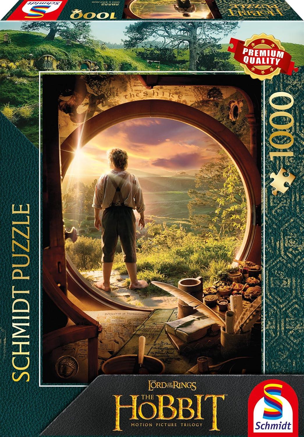 Schmidt The Hobbit: Leaving Bag End Jigsaw Puzzle (1000 Pieces)