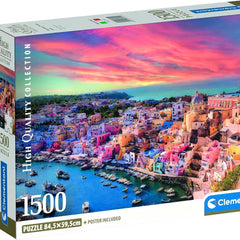 Clementoni Picturesque Procida Jigsaw Puzzle (1500 Pieces)