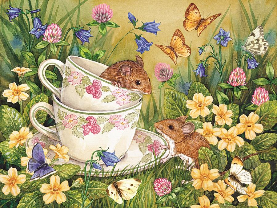 Cobble Hill Tea for Two Jigsaw Puzzle (275 XXL Extra Large Pieces)