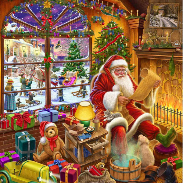 Santa's Christmas List Jigsaw Puzzle (500 Pieces)