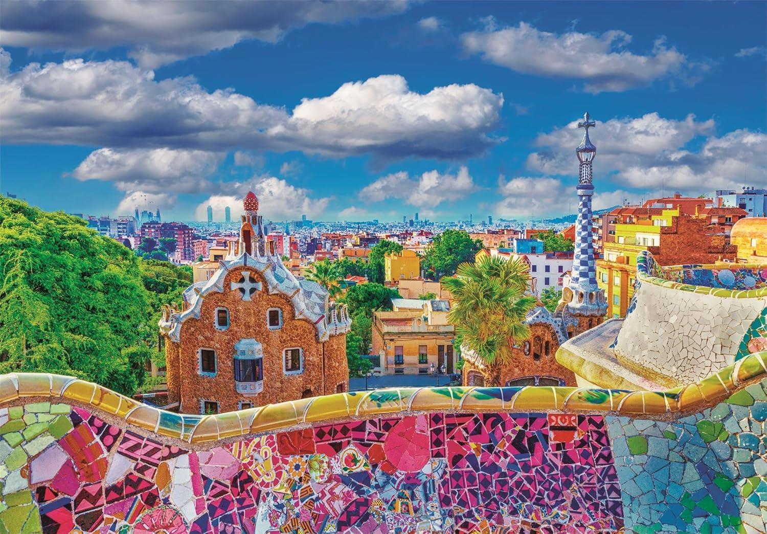 Clementoni Park Güell, Barcelona Jigsaw Puzzle (1000 Pieces)