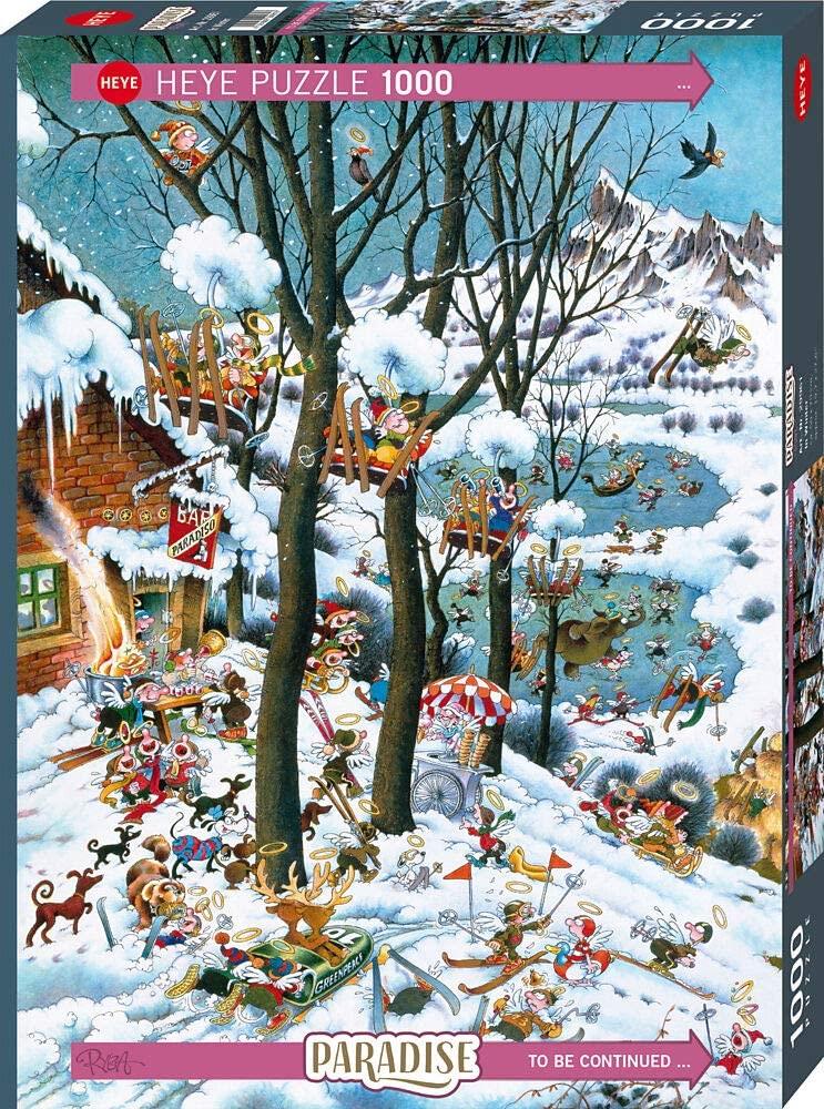 Heye In Winter Paradise Jigsaw Puzzle (1000 Pieces)