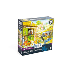 House of Puzzles Down On The Farm Jigsaw Puzzle (250 XL Pieces)
