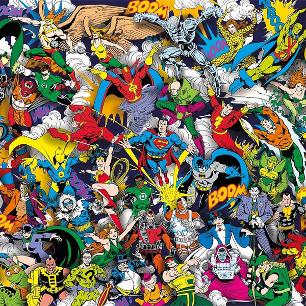 Clementoni DC Justice League Impossible Jigsaw Puzzle (1000 Pieces)
