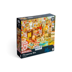 House of Puzzles Thrupenny Bits - Big Jigsaw Puzzle (500 XL Pieces)