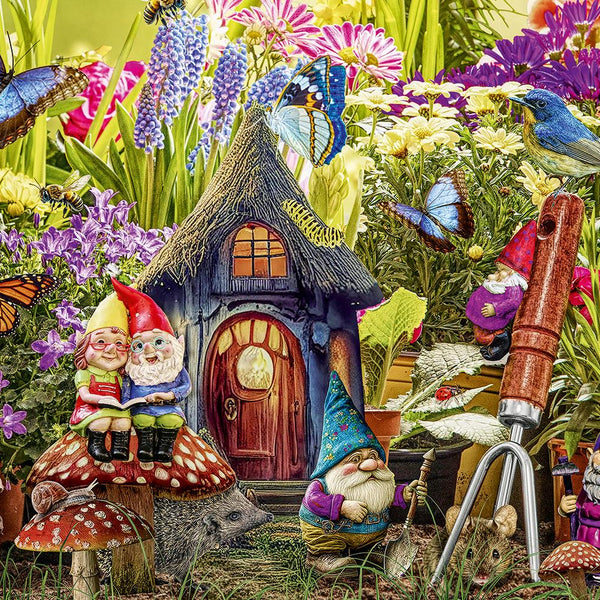 Alipson Gnome's Garden Jigsaw Puzzle (1000 Pieces)