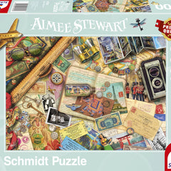 Schmidt Travel Memories, Aimee Stewart Jigsaw Puzzle (1000 Pieces)