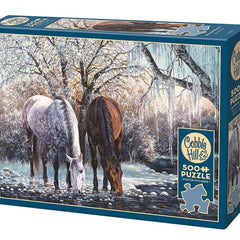 Cobble Hill Winter's Beauty Jigsaw Puzzle (500 XL Pieces)