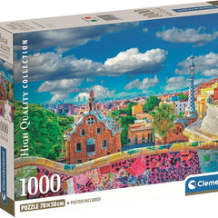 Clementoni Park Güell, Barcelona Jigsaw Puzzle (1000 Pieces)