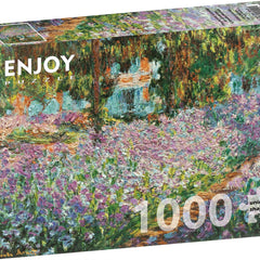 Enjoy Claude Monet: The Artist Garden at Giverny Jigsaw Puzzle (1000 Pieces)