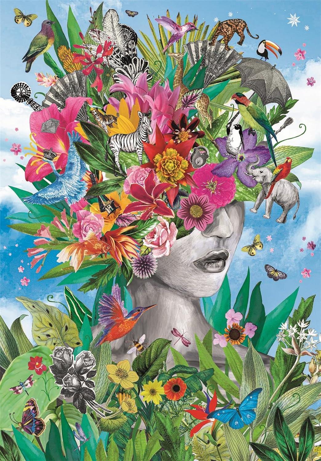 Clementoni Head In The Jungle Jigsaw Puzzle (500 Pieces)