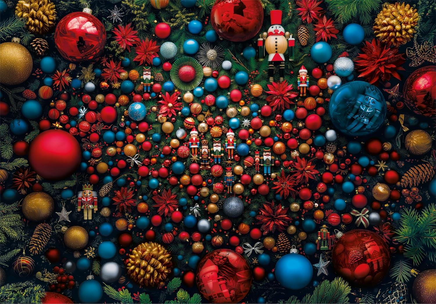Clementoni Impossible Christmas Vibes Jigsaw Puzzle (1000 Pieces)
