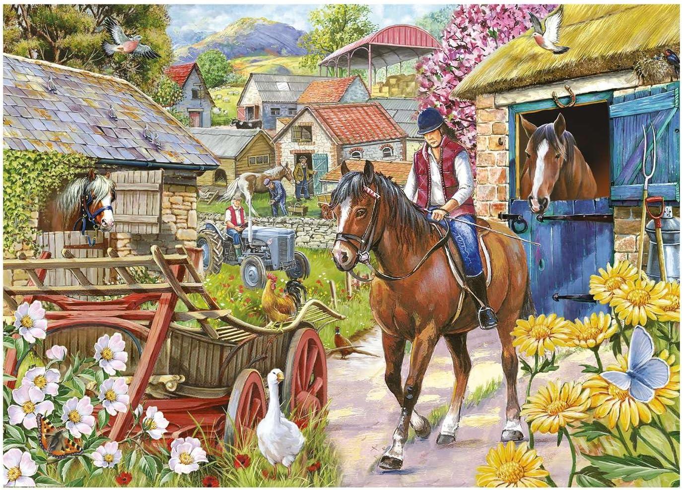 House of Puzzles Stepping Out Big Jigsaw Puzzle (500 XL Pieces)