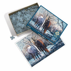 Cobble Hill Winter's Beauty Jigsaw Puzzle (500 XL Pieces)