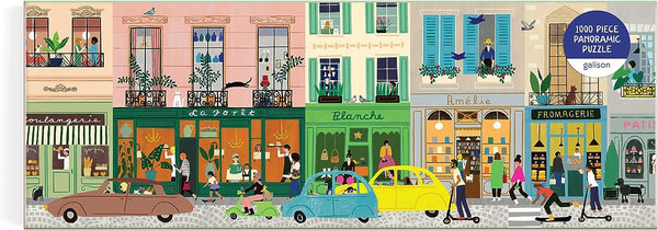 Galison Parisian Life Panorama Jigsaw Puzzle (1000 Pieces)