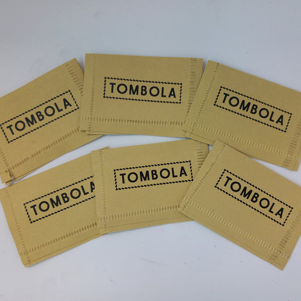 100 Winner Tombola Tickets (Yellow) - Not Numbered