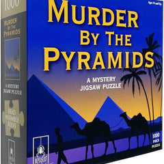 Murder by the Pyramids Mystery Jigsaw Puzzle (1000 Pieces)