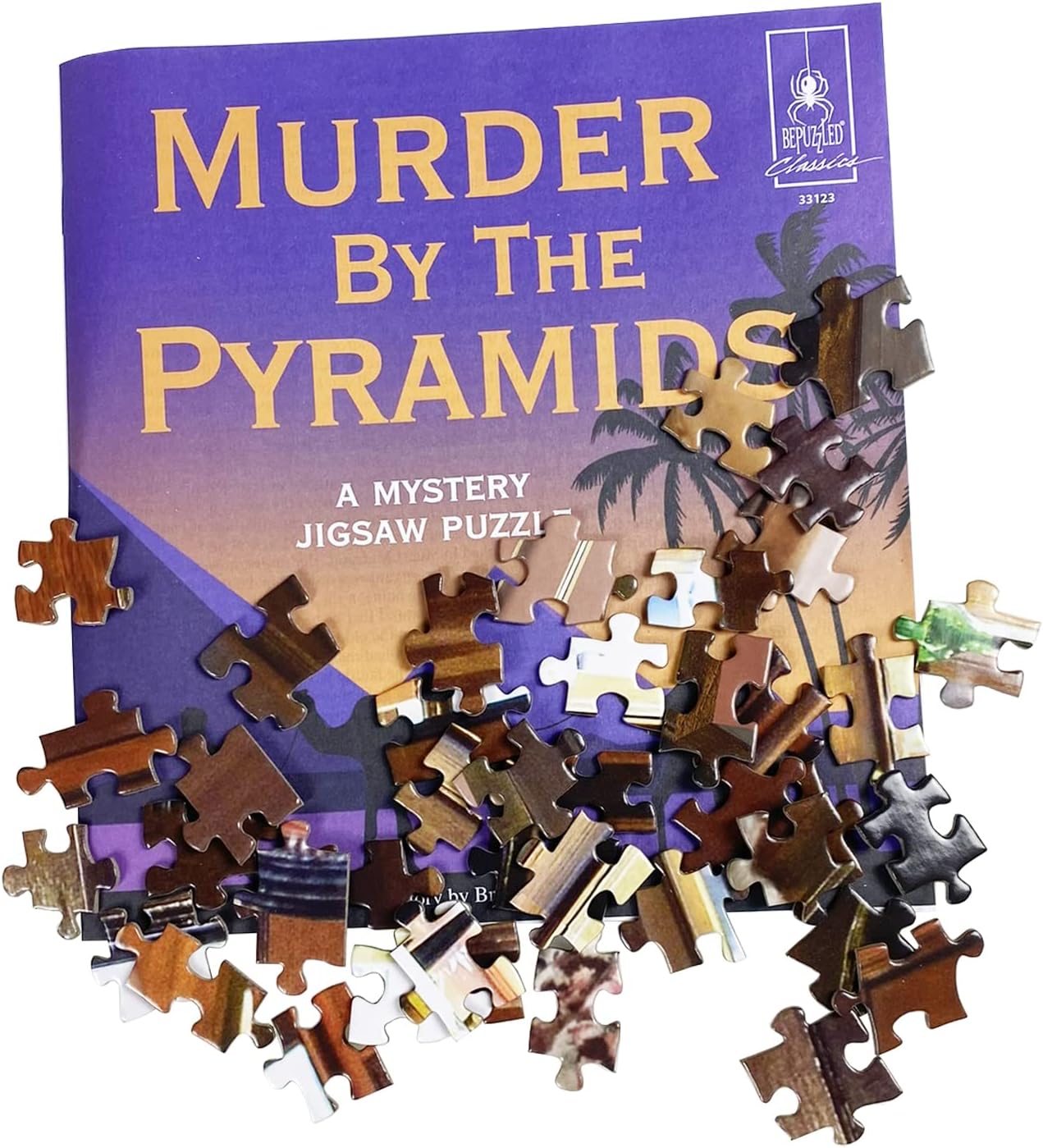 Murder by the Pyramids Mystery Jigsaw Puzzle (1000 Pieces) – PDK