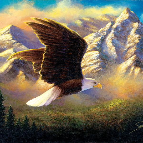 Sunsout Flying High, Abraham Hunter Jigsaw Puzzle (1000 Pieces)