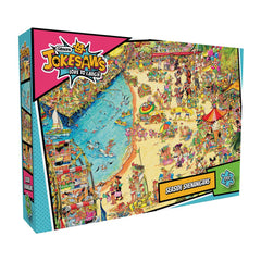 Gibsons Seaside Shenanigans Jokesaws Jigsaw Puzzle (1000 Pieces)
