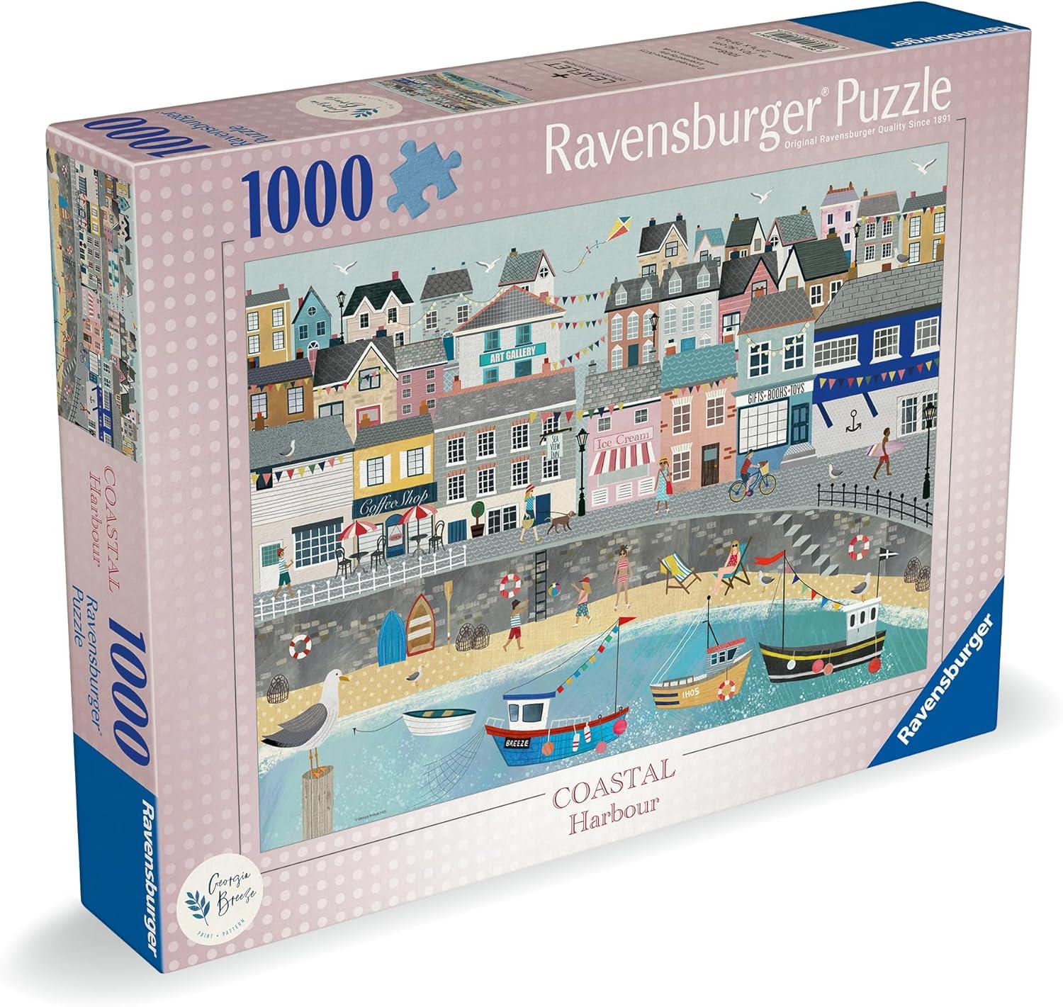 Ravensburger Coastal Harbour Jigsaw Puzzle (1000 Pieces) – PDK