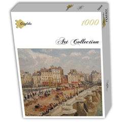 Grafika Camille Pissarro:  Le Pont-Neuf, 1902 Jigsaw Puzzle (1000 Pieces)