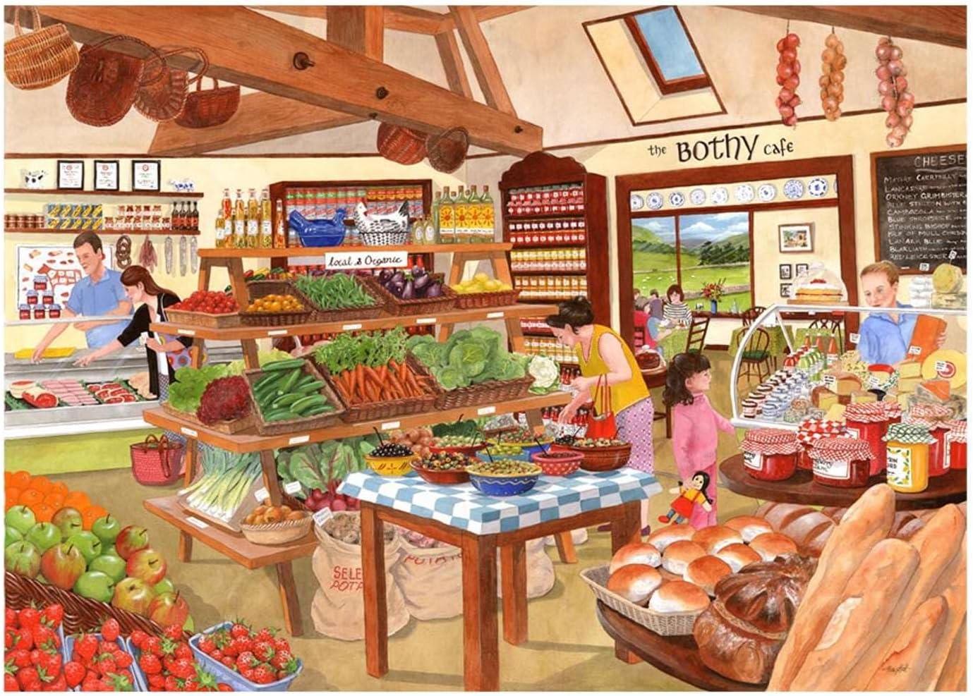 House of Puzzles Deli Delicious Jigsaw Puzzle (Big 500 XL Pieces)