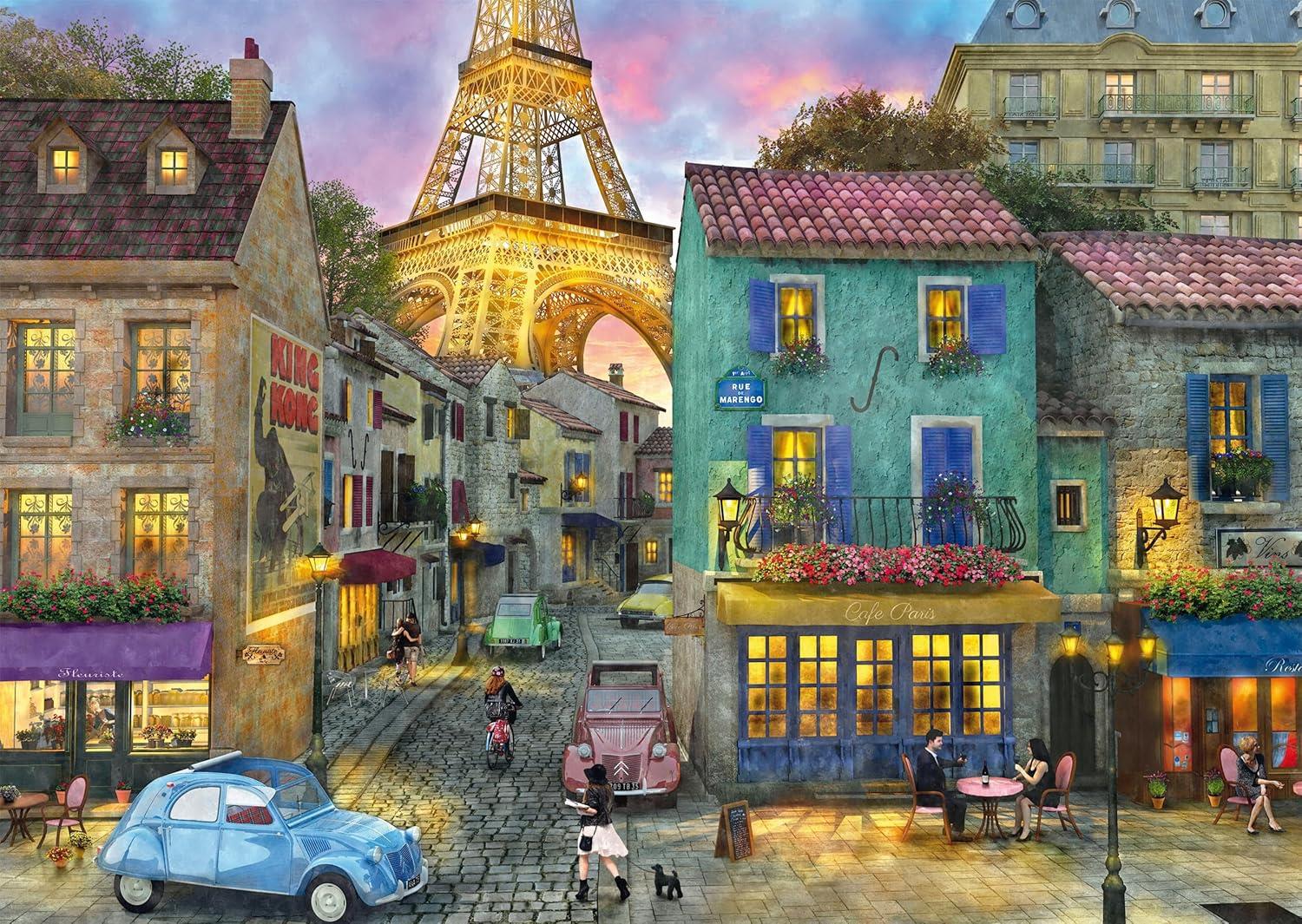 Schmidt In the Streets of Paris Jigsaw Puzzle (1000 Pieces)