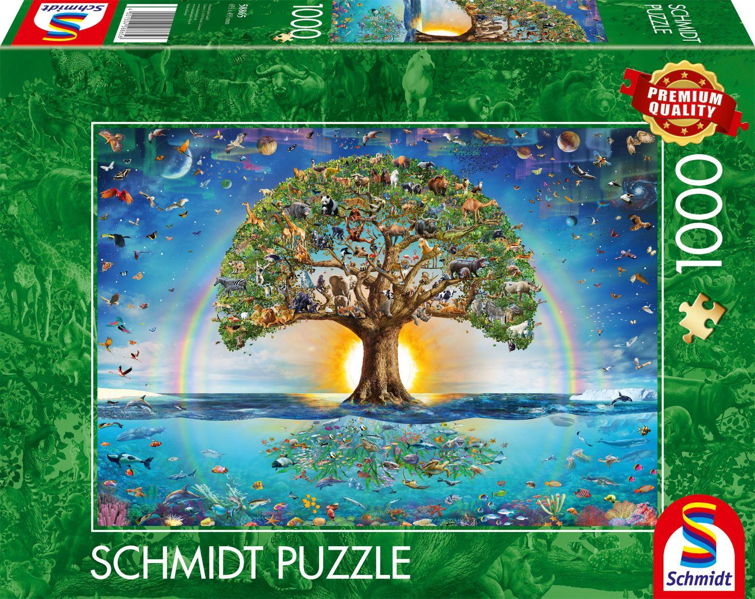 Schmidt The Magical Tree of Life Jigsaw Puzzle (1000 Pieces)