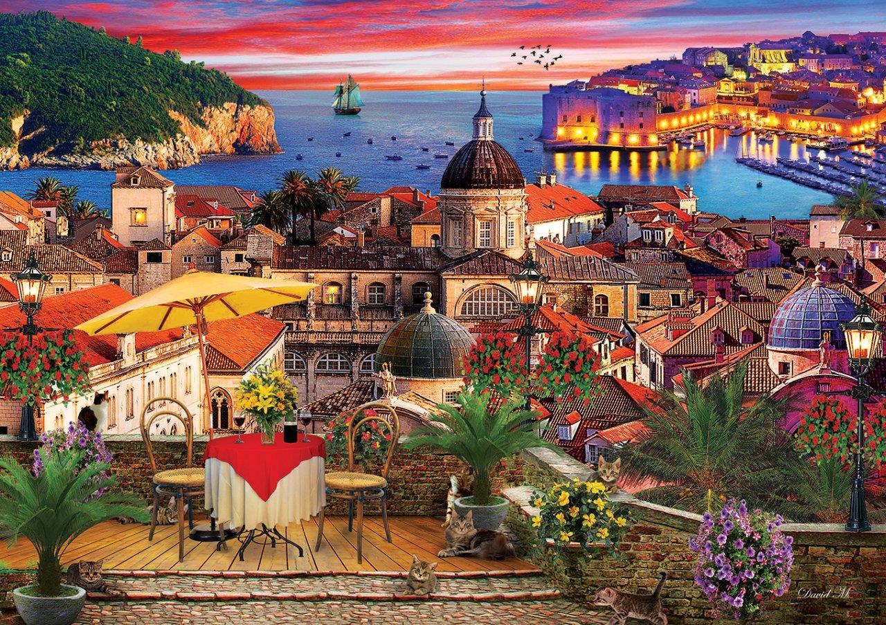 Art Puzzle Dubrovnik Jigsaw Puzzle (1000 Pieces)