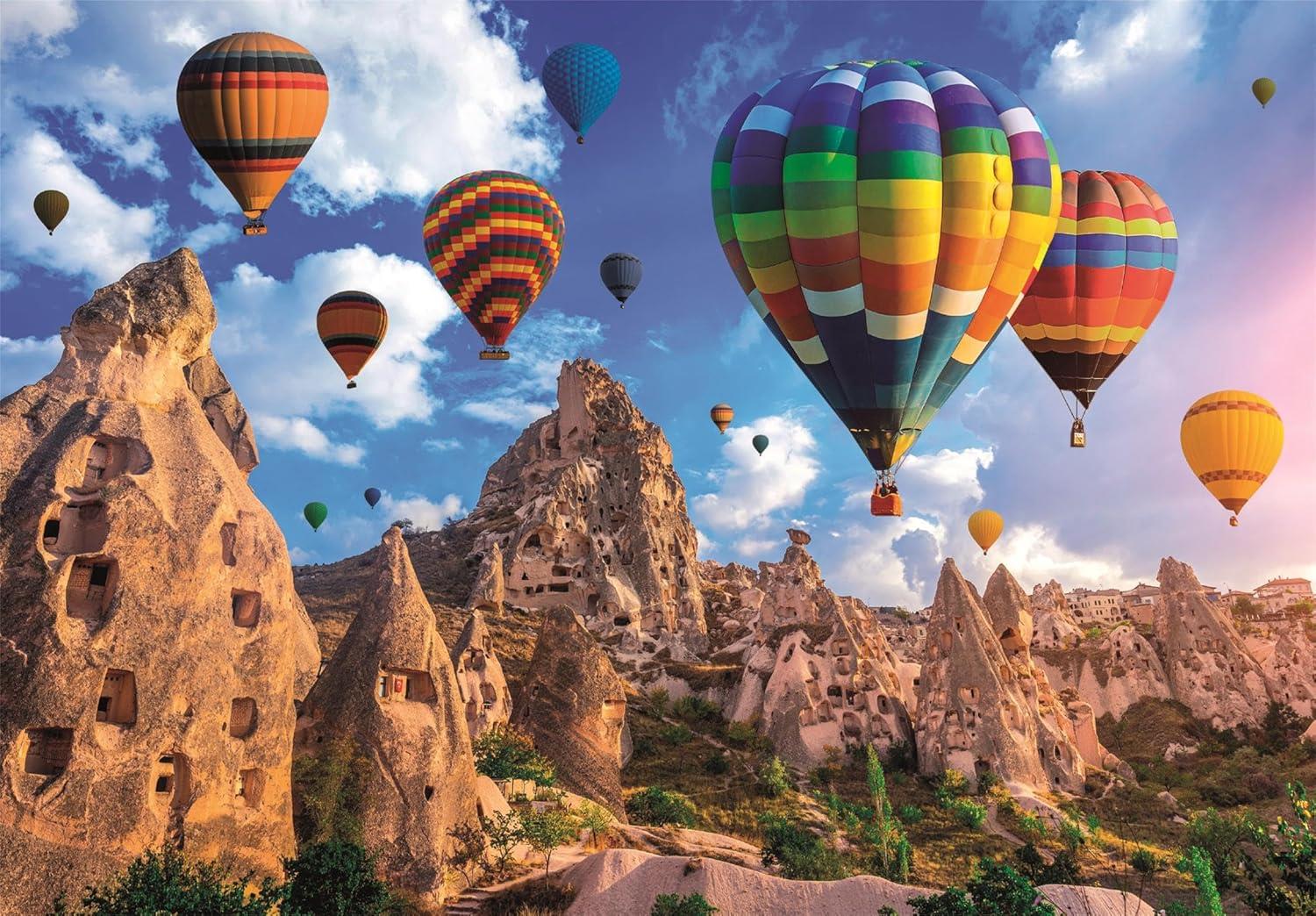 Clementoni Balloons In Cappadocia Jigsaw Puzzle (1000 Pieces)