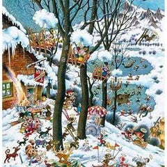 Heye In Winter Paradise Jigsaw Puzzle (1000 Pieces)