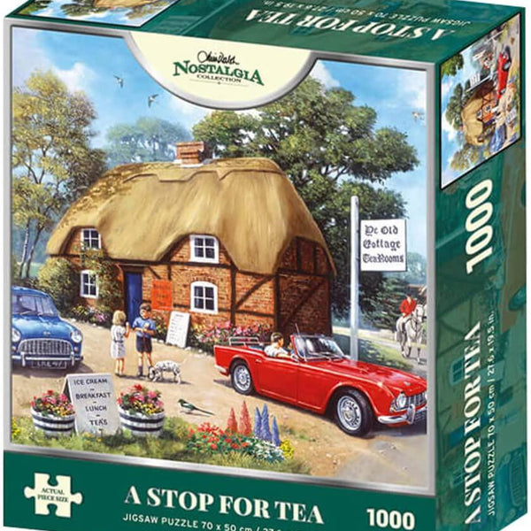 A Stop For Tea, Kevin Walsh Jigsaw Puzzle (1000 Pieces)