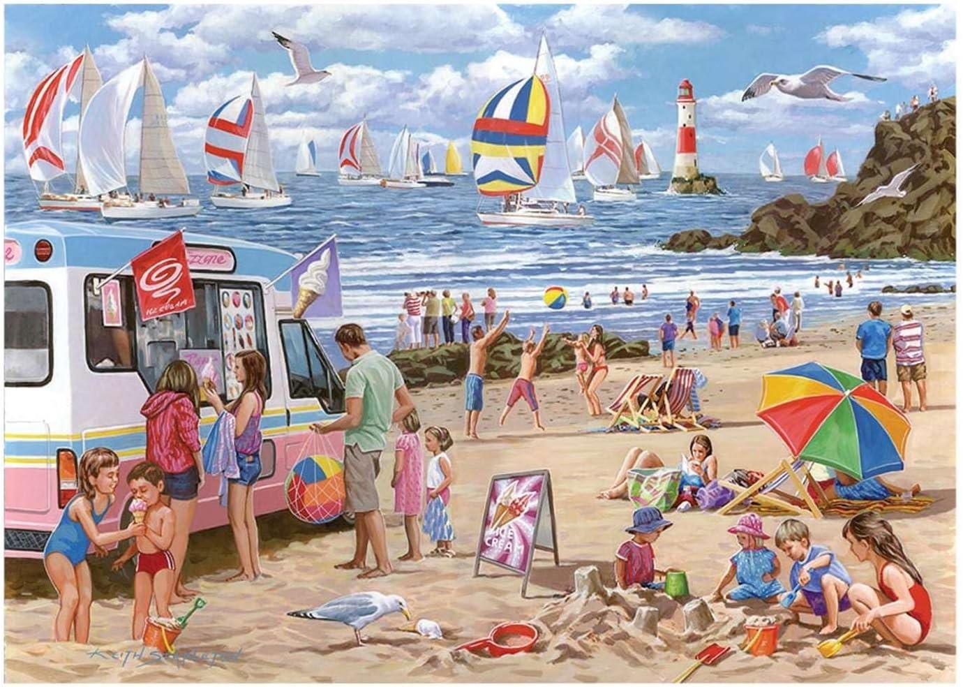 House of Puzzles Regatta Day Jigsaw Puzzle (Big 500 XL Pieces)