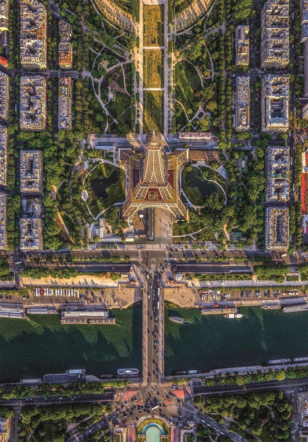 Clementoni Flying Over Paris Jigsaw Puzzle (1500 Pieces)