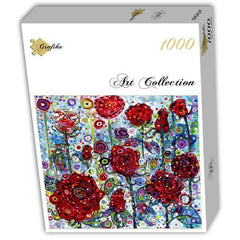 Grafika Sally Rich - Roses Jigsaw Puzzle (1000 Pieces)