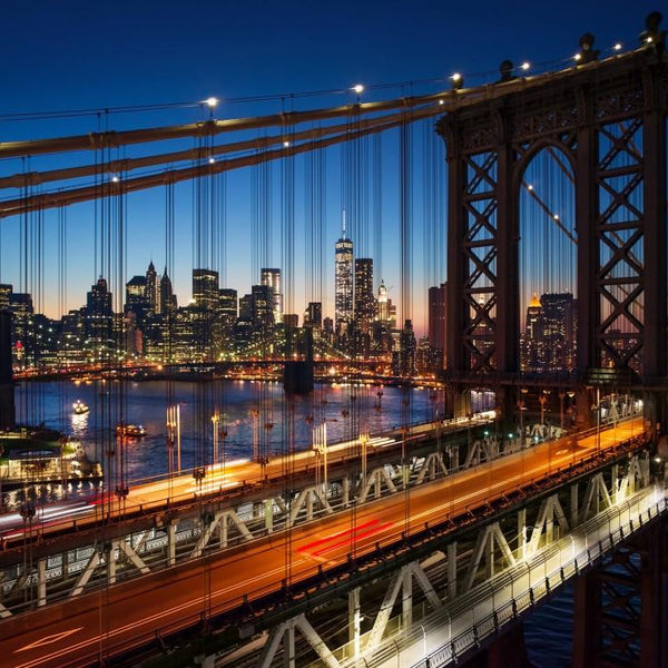 Grafika Brooklyn Bridge, Manhattan, New York Jigsaw Puzzle (500 Pieces)