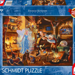 Schmidt Kinkade Disney Geppetto's Pinocchio Jigsaw Puzzle (1000 Pieces)
