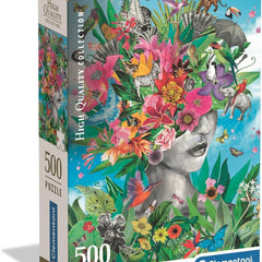 Clementoni Head In The Jungle Jigsaw Puzzle (500 Pieces)