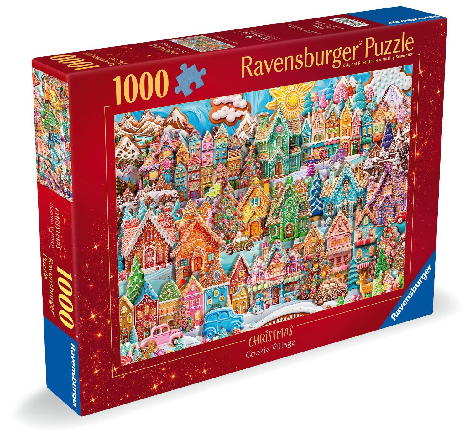 Ravensburger Christmas Cookie Village Jigsaw Puzzle (1000 Pieces