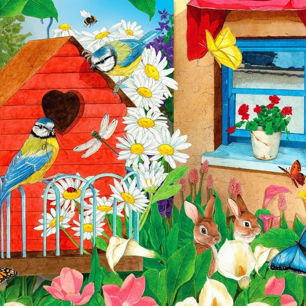 Enjoy Birdhouse Garden Jigsaw Puzzle (1000 Pieces)