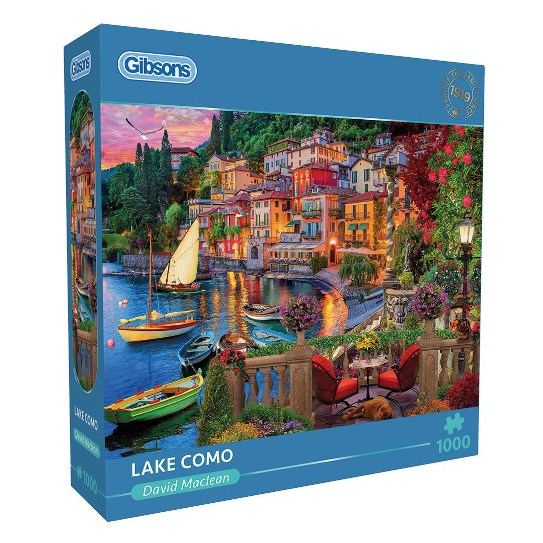 Gibsons Lake Como Jigsaw Puzzle (1000 Pieces) – PDK