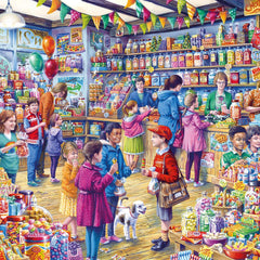 Gibsons The Old Sweet Shop Jigsaw Puzzle (500 XL Pieces)